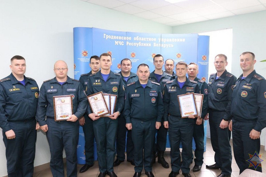 В Гродненской области выбрали лучшего государственного инспектора по пожарному надзору