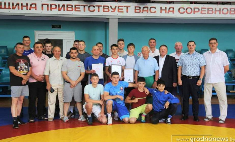 В Гродно чествовали борцов, завоевавших золото на I международных играх «Дети Приморья»