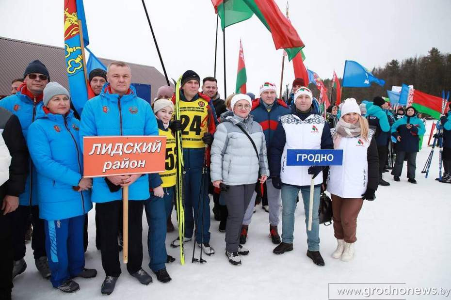 Яркие эмоции и спортивный азарт. Областные соревнования «Принеманская лыжня-2024» прошли в Новогрудском районе