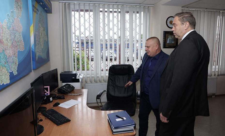 Председатель Гродненского облисполкома Владимир Караник посетил УСК по Гродненской области