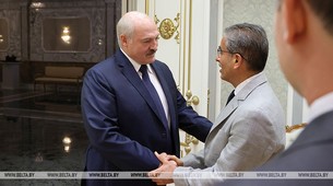 Лукашэнка сустрэўся з выканаўчым дырэктарам кампаніі Emaar Properties Мухамедам аль-Абарам