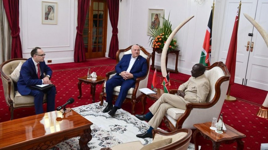 Лукашэнка прапанаваў Прэзідэнту Кеніі выпрацаваць дарожную карту развіцця супрацоўніцтва
