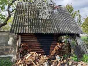В деревне Занки горела частная баня